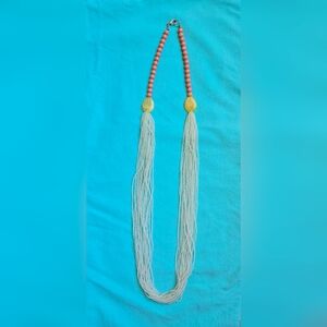( Anthropologie ) Multi-Strand Long Beaded Necklace